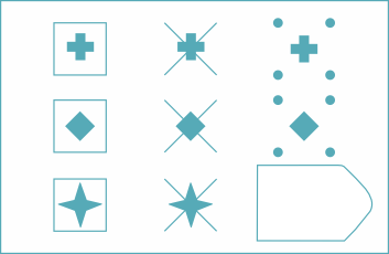 请选择最适合放在下图空白处的图片？